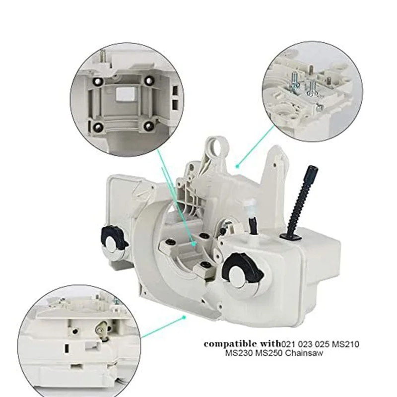 

ABMH-запчасти картера бензопилы для газонокосилки для STIHL 021 023 025 MS210 MS230 MS250, корпус двигателя, аксессуары для топливного бака