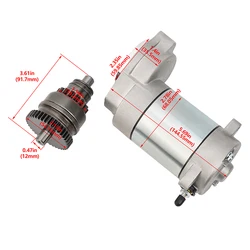 Engine Starter Motor For POLARIS Big Boss Scrambler Sportsman Trail Blazer XPlorer XPress 250 300 350 400L 350L 400