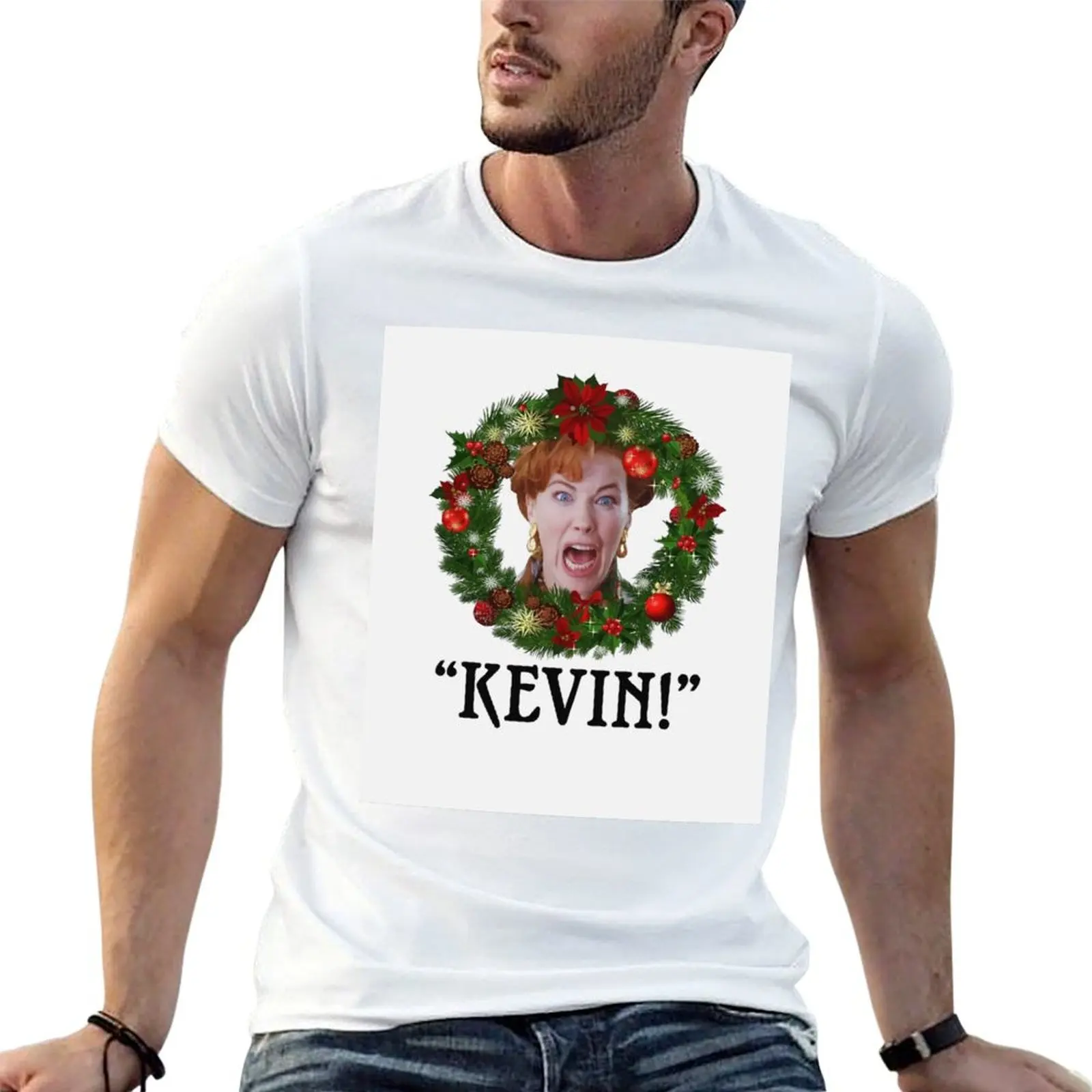 Kevin Home Alone T-Shirt Fashion Casual Short Sleeve Top