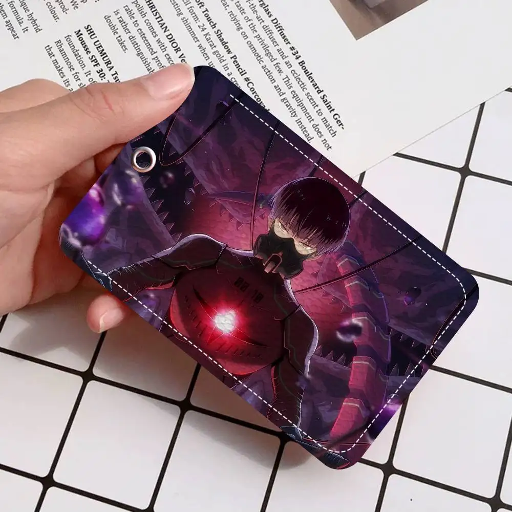 

Кайжу Но. Брелок-держатель для бейджей Soshiro Hoshina (8 шт.) – для банковских, деловых, рабочих, студенческих карт, защитный чехол для проездных на автобус