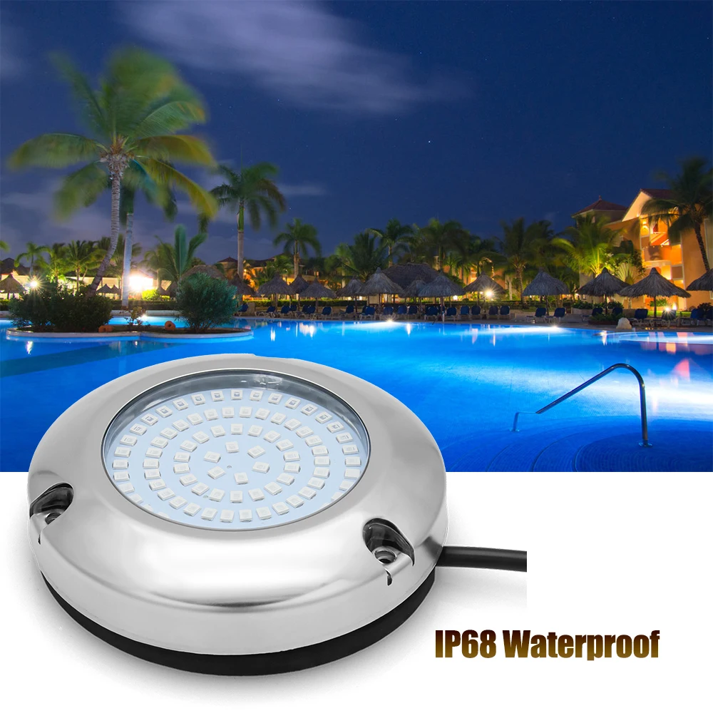 IP68 Waterproof Swimming Pool LED Light 3.5W Underwater Lamp Fountain Landscape Lamp Submersible Light Outdoor/Indoor Decorate