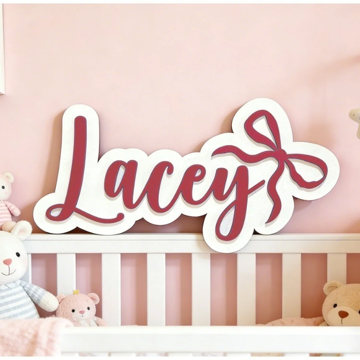 1pc Customizable Shell Wooden Signboard, Multi-layer Hollow Design, Multi Scene Decoration, Birthday, Party, Christmas Gifts