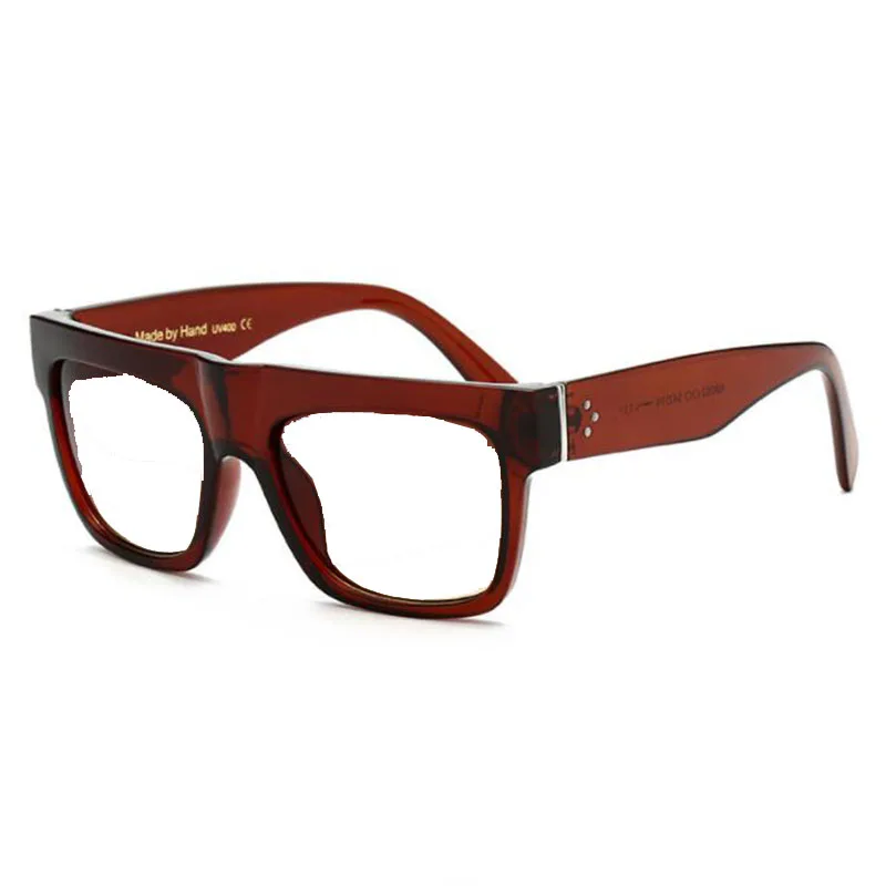 Literary Student Square Myopia Glasses With Degree Women Men Short-sighted Eyewear PC Frame 0 -1 -1.5 -2 -2.5 -3.0 To -6.0