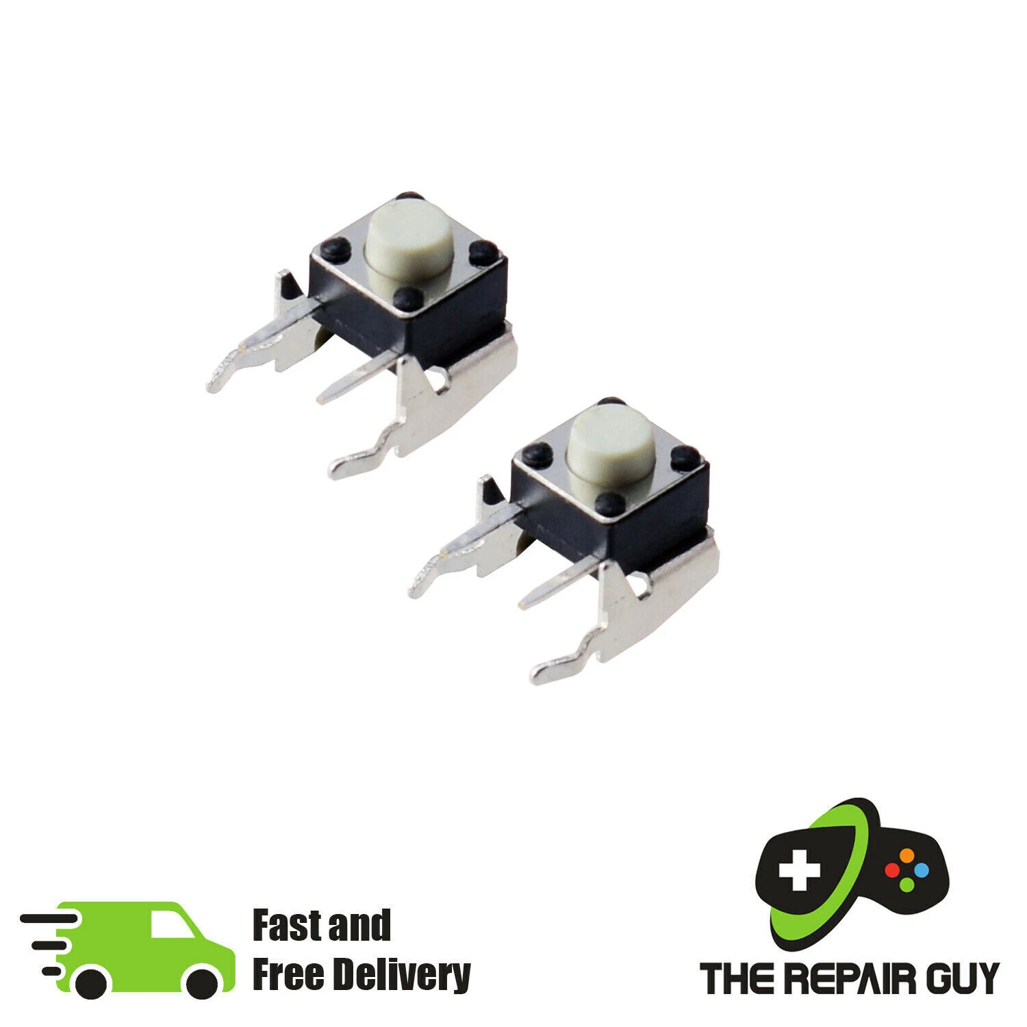 2 x Xbox One Controller LB RB Interruptor de componente de reparo de botão de para-choque esquerdo e direito