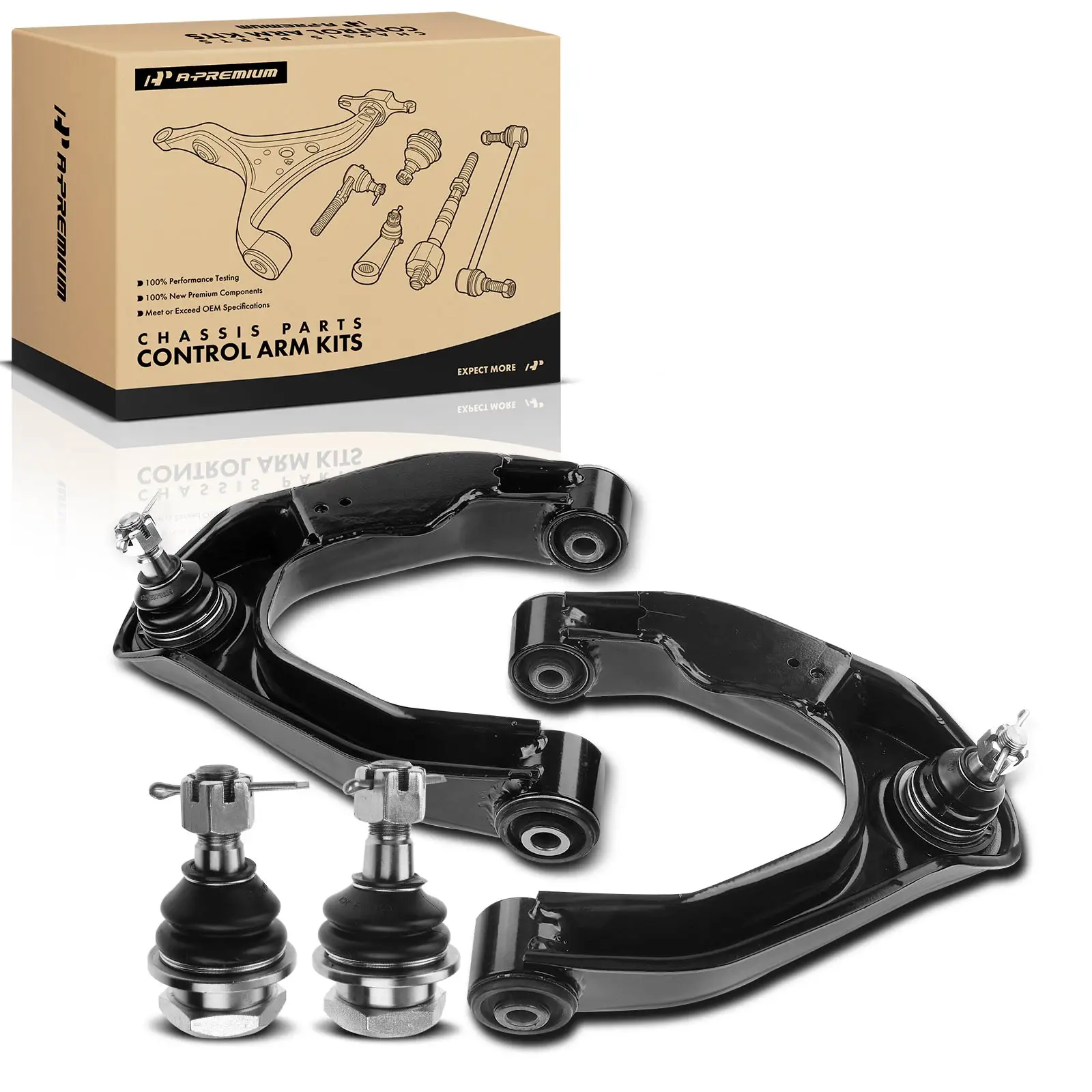 A-Premium 4x Front Control Arm & Ball Joint for Nissan Frontier 1998-2004 Xterra 2000-2004