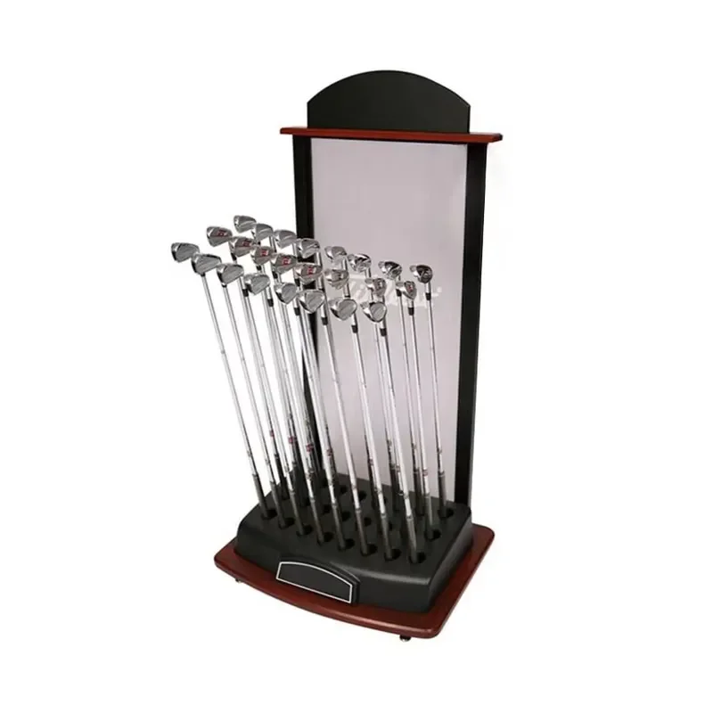 Retail store golf club display stand