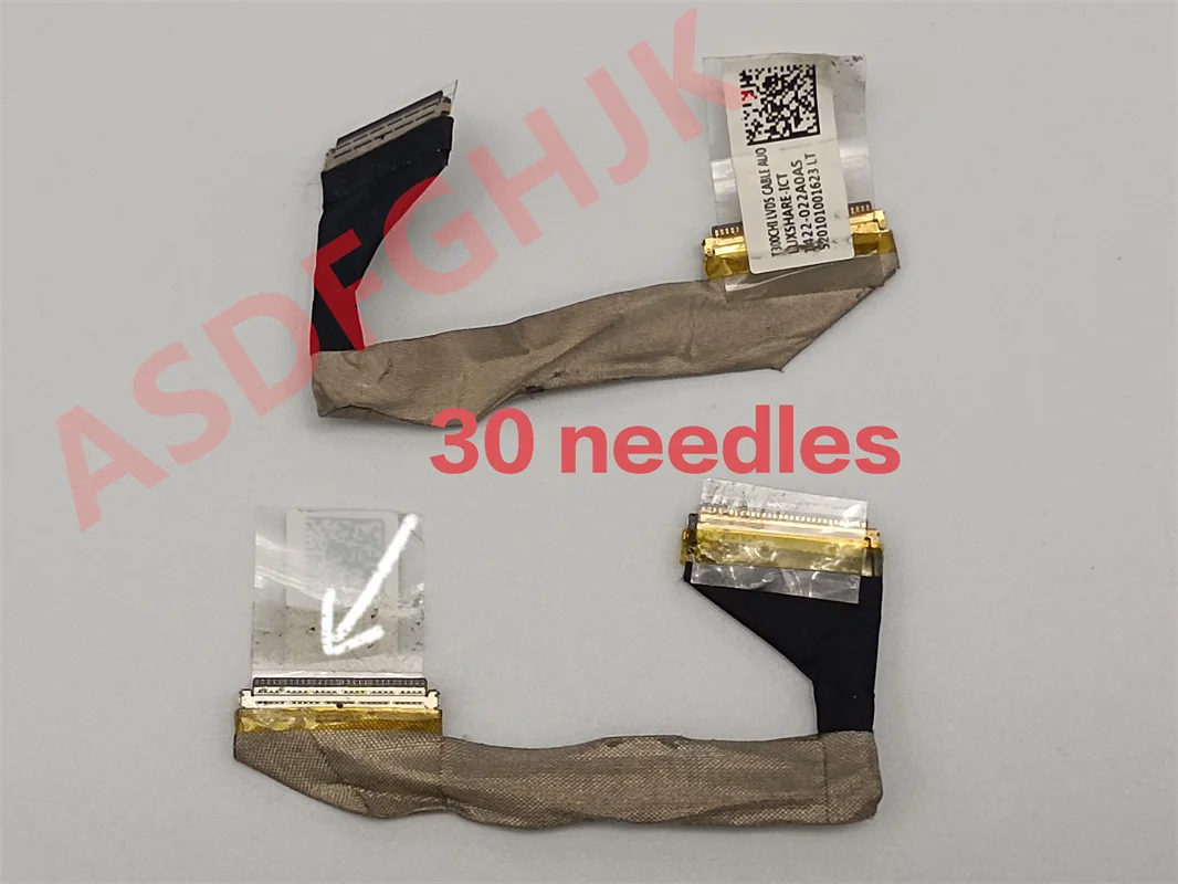 Original second-hand suitable for ASUS T300 T300CHI LCD Lvds Original LCD video cable 1422-022A0AS/1422-022B0AS 30 pin test OK