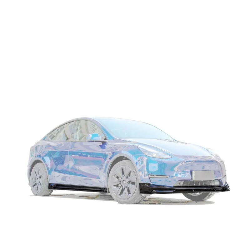 High Quality Dry Carbon Fiber Body Kit Front Lip Side Skirts Rear Diffuser Rear Spoiler Exterior Tuning Accessories For Model Y