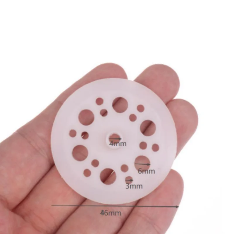 50/100 Stück 45 mm Kunststoff-Unterlegscheiben, Belastungsverteiler, Polypropylen-Unterlegscheibe für die Befestigung von Schrauben, Isolierplatten