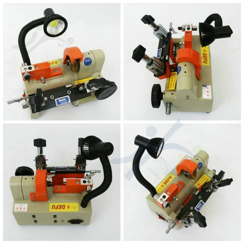 DF001 Portable Horizontal Machine Mini Boutique Horizontal Machine Fine-tuning Double-sided Clamp Manual Tool Feed