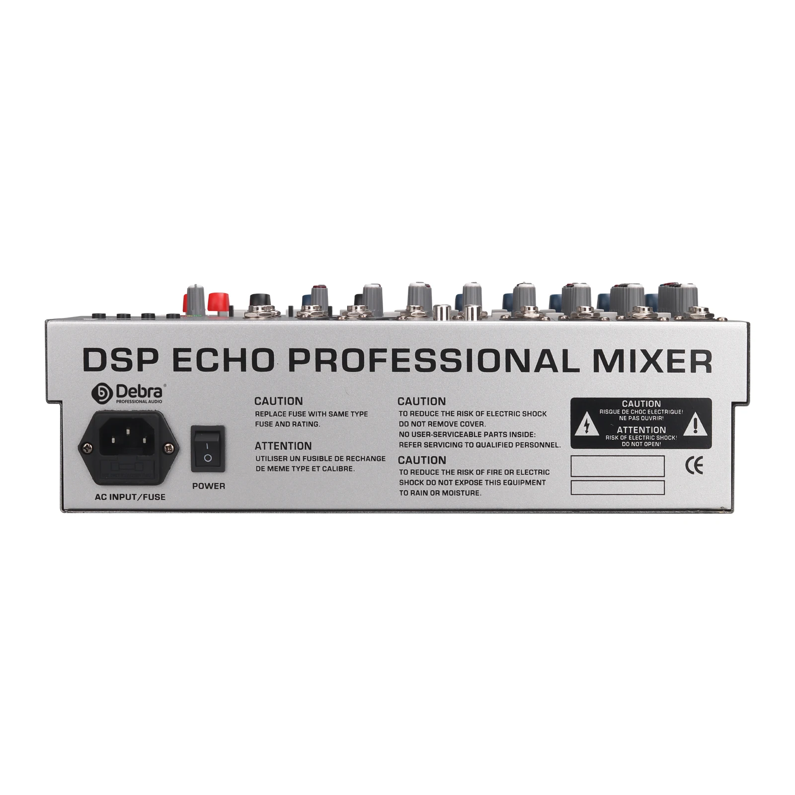 Professional 8-Channel DJ Digital Audio Mixer Console Public Address System MP3 Playback Electric Sound Mixer Public Address