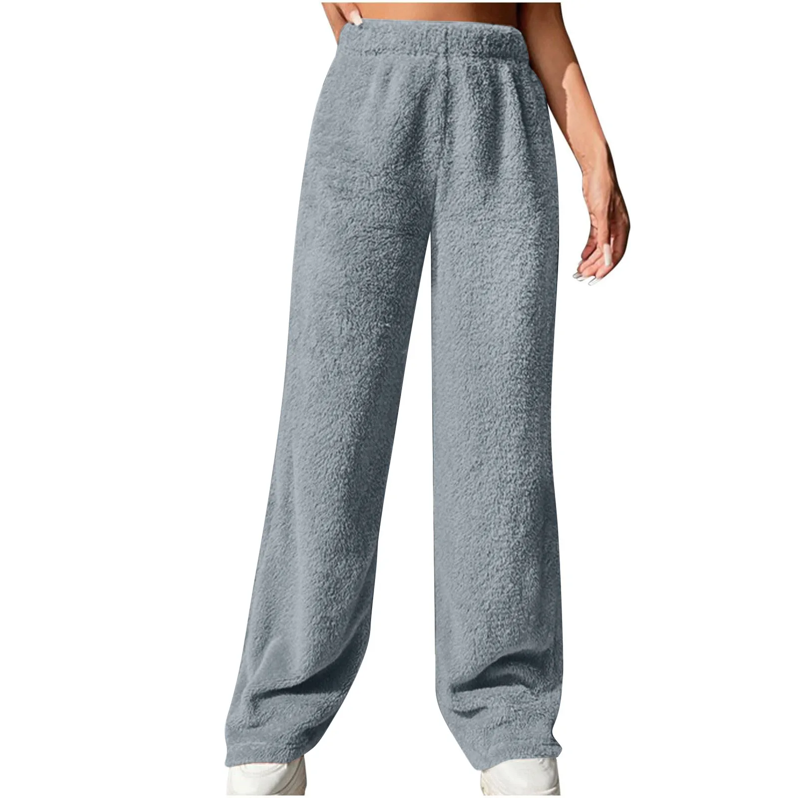 

Spring Autumn Sweatpants Wome Gray Wide Leg Sweat Pants Women Pants Custom Swearshirt Pants Casual Loose Baggy Pants