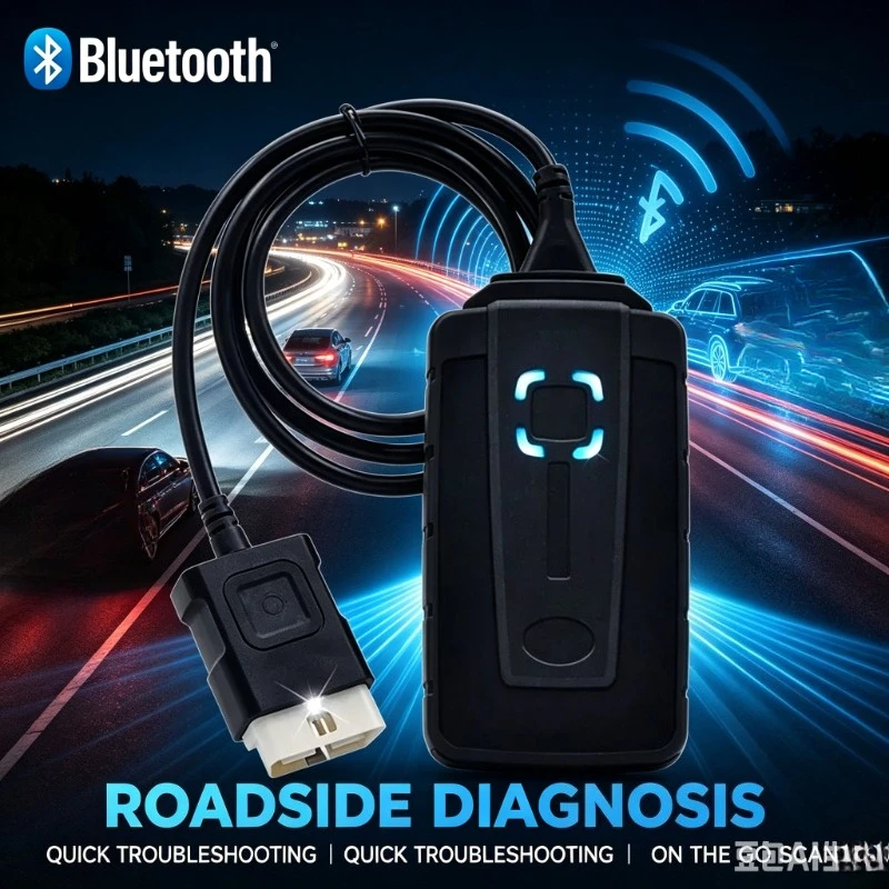 V5.008 R2 Vehicle Diagnostic Scanner Bluetooth OBD2 Home Auto Trouble Check Device
