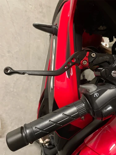 Imagen 2 del producto Para Triumph Speed 400 / Scrambler 400X 2023 2024 2025 CNC accesorios de palanca de embrague de freno de motocicleta ajustables de aluminio