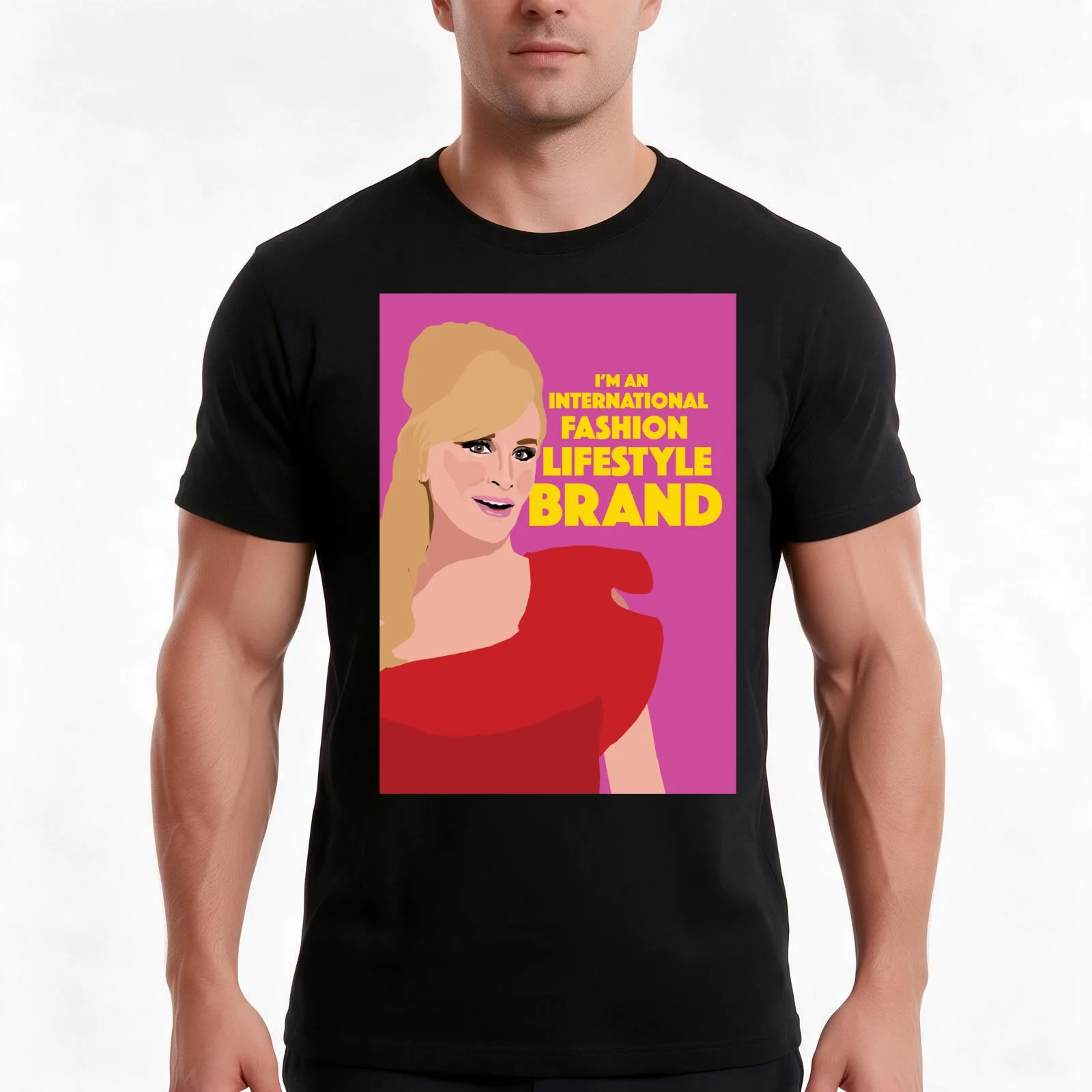 SONJA MORGAN|I'm an International Fashion Lifestyle Brand|RHONY (Real Housewives of New York) T-Shirt, Summer Casual Cotton Tee