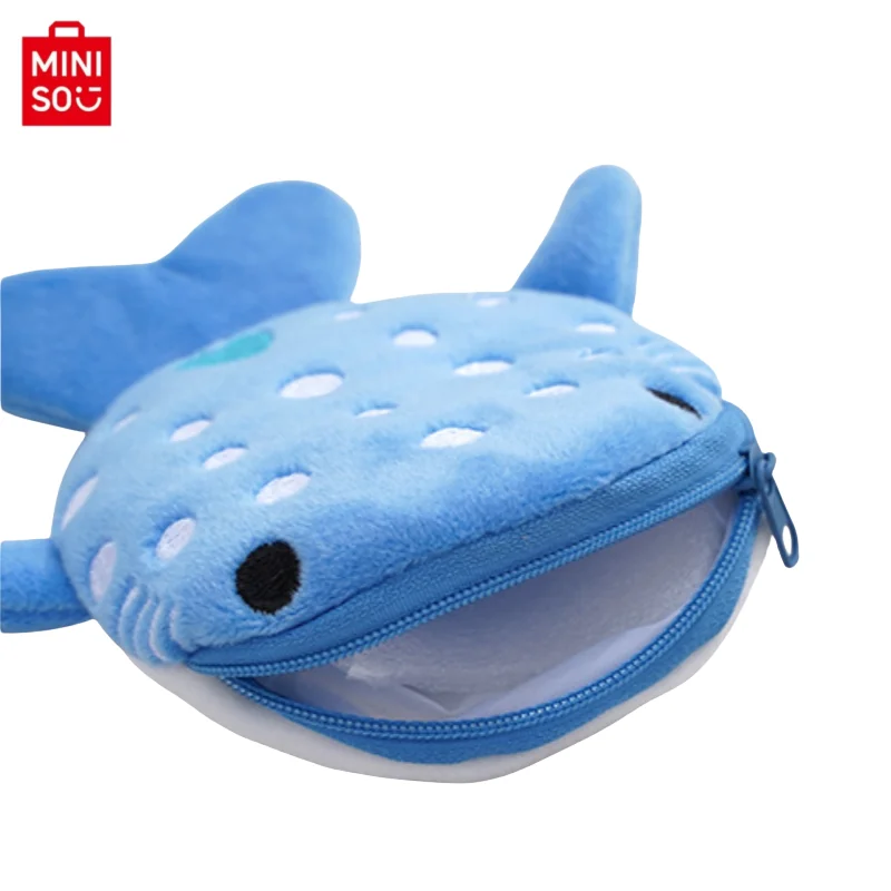 Neue Sharkshape Plüsch Geldbörse Nette Dekoration Anhänger Kleine Wale Brieftasche Kabel Paket Tier Brieftasche Kopfhörer Lagerung Tasche