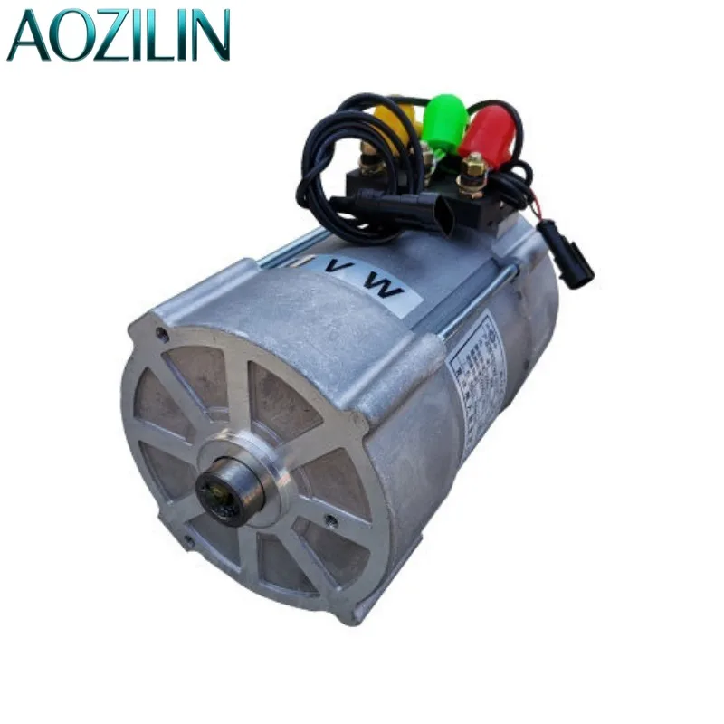 AOZILIN AC Motor 3kW 4kW 5kW High Temperature Resistant Replacement Motor For Low Speed Four Wheel Electric Vehicle