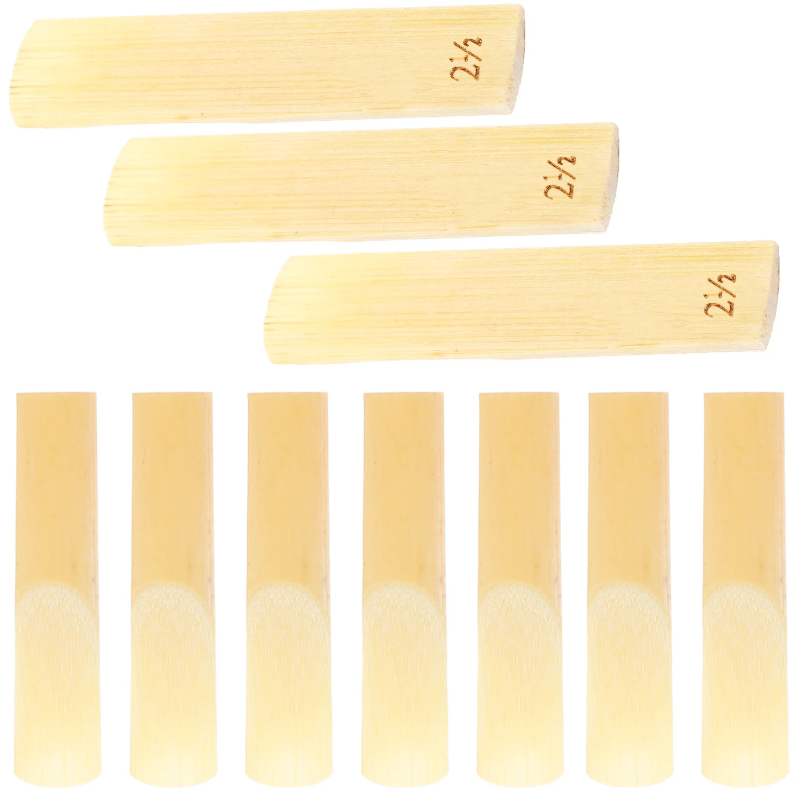 

10Pcs Professional Saxophone Reeds Stable Tone Long Time Use Suitable for Most Saxophones Instrument Supply Sax Reeds