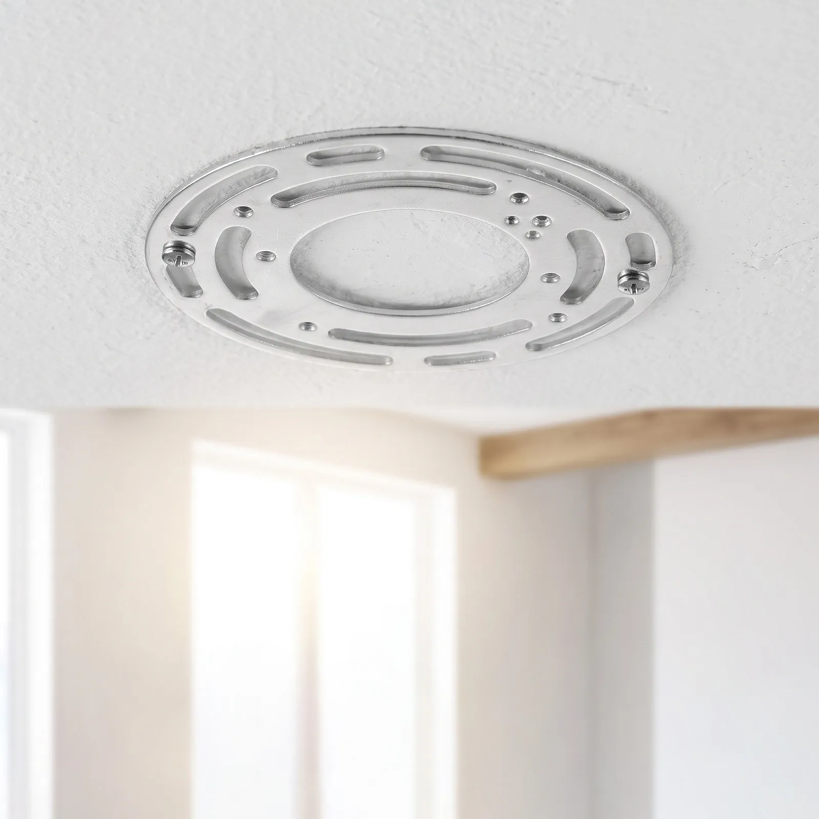 4Pcs Ceiling Lamp Mounting Bracket Metal Crossbar Support for Round Lights Hanging Chandeliers Pendant Lights Ceiling Fans