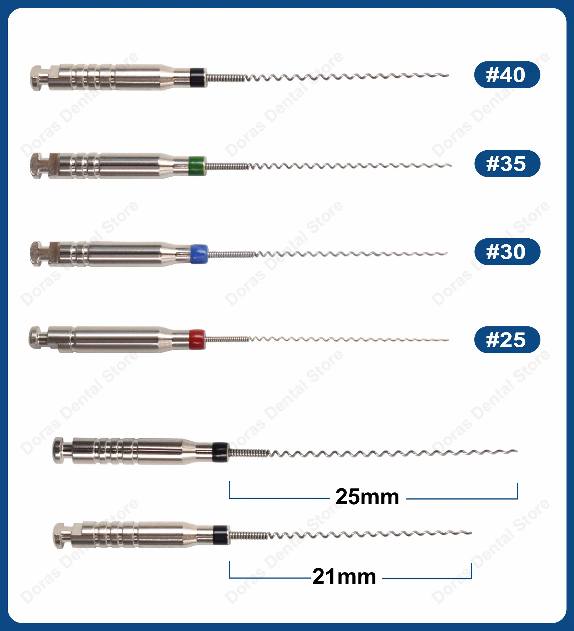 1 Box Dental Dentistry Lentulo Paste Carriers Endodontic Endo Files Reamers Drill Burs Endo Files Dentist Materials