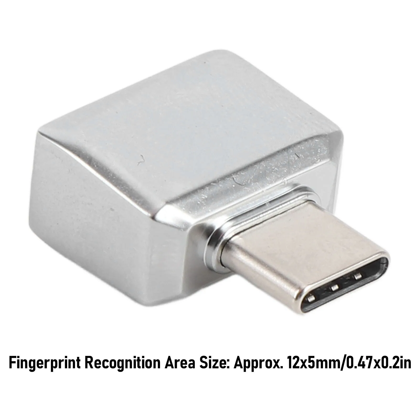 Lecteur d'empreintes digitales Pro USB C pour Win 10 11, lecteur biométrique d'empreintes digitales pour ordinateur portable, décryptage de cryptage de fichiers