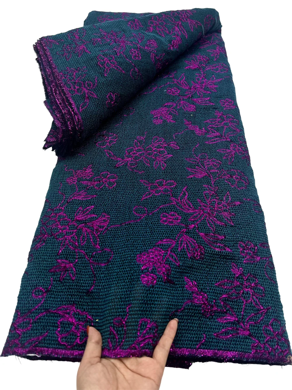 

Cheap Brocade Jacquard Lace Fabric African Gilded Lace High Quality Damask Lace Fabric Luxury for Women Party Dresses Sew 5Yards