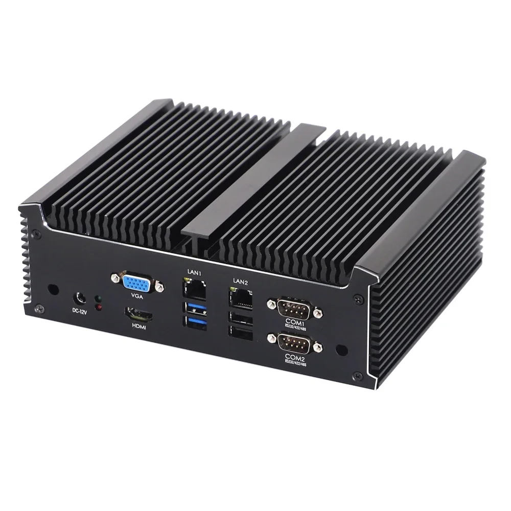 INYUDA Mini PC de escritorio Industrial i3 personalizable con 4G/8G 128G Win10 Mini Computadora de Panel Industrial para enchufes AU/EE. UU.
