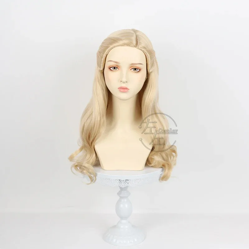 Movie Wicked Witch Cosplay Wig 2024 Movie Wicked Glinda Cosplay Wig Costume Adult Women Halloween Roleplay Wig Cap