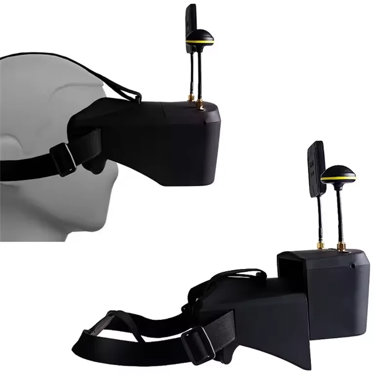 

5.8G 40CH FPV Goggles EV800D 5 Inch 854*480 LS800D Video Headset DVR Diversity FPV Goggles Helmet Battery In For RC Drone