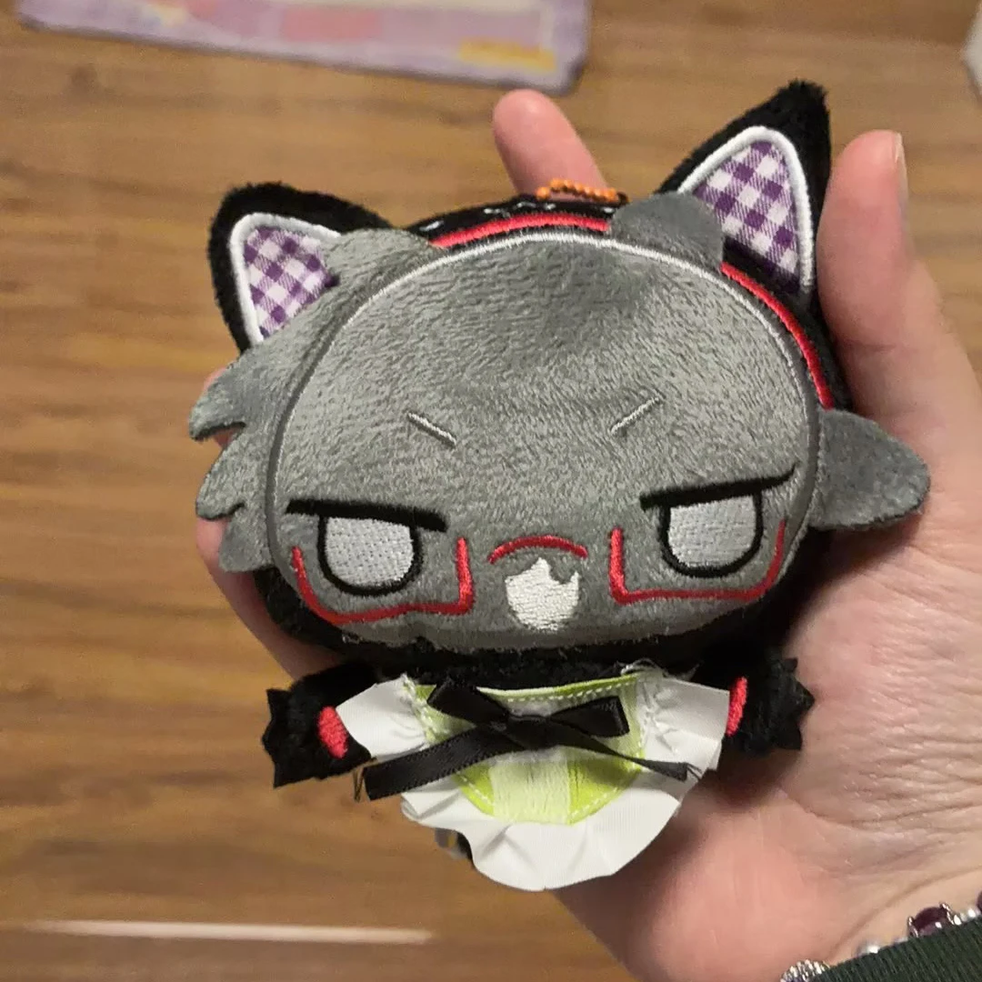 Stuffed 10cm Anime BadBoyHalo Plushie Doll Cosplay Plush Toys Figure Pandents Keychain Doll Toys Birthday Xmas Gifts