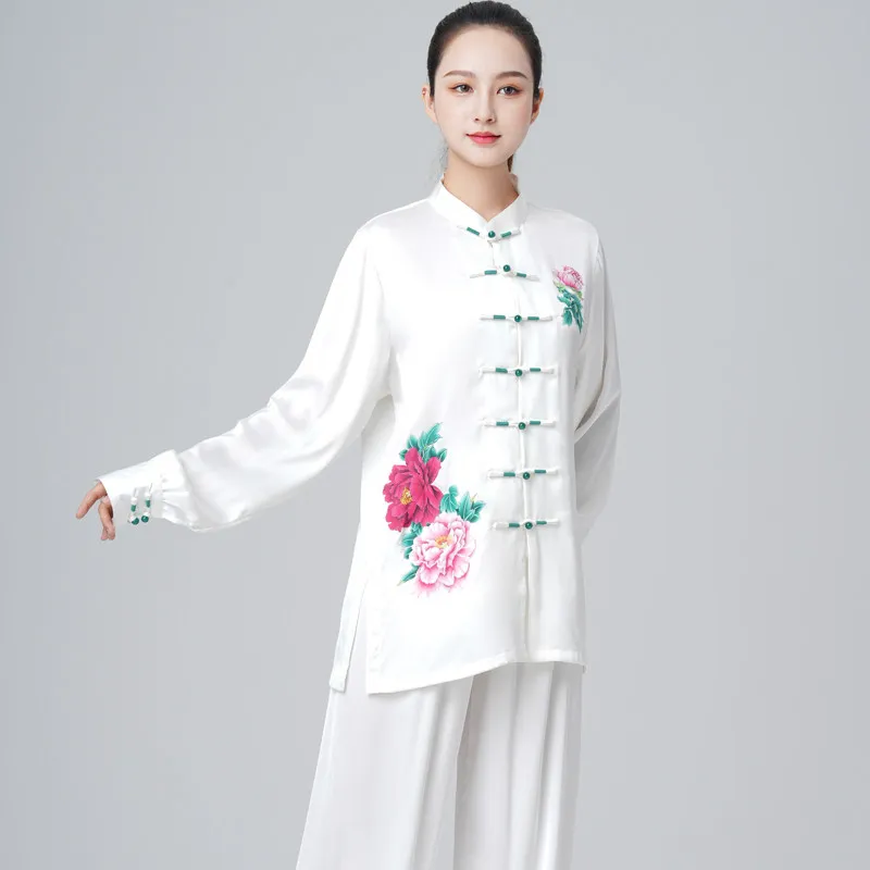 Women's Tai Chi Suit Summer Lightweight New Arrival 2024 Martial Arts Baduanjin Training Wear