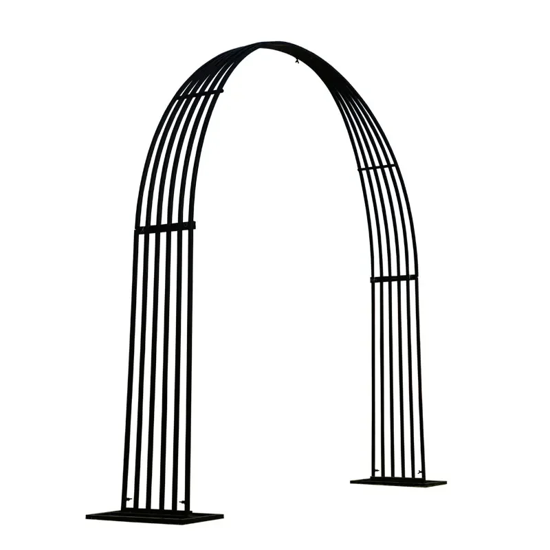 New Wedding Iron Art Props, Mori Series Wedding Scene Stage Background Decoration, Screen Arch, Flower Door Decoration