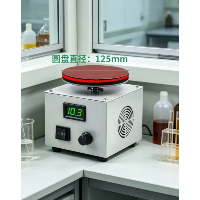 Small Electric Multifunctional Grinder Sticky Sandpaper Disc Polishing Machine DIY Rust Removal Surface Buffing Tool