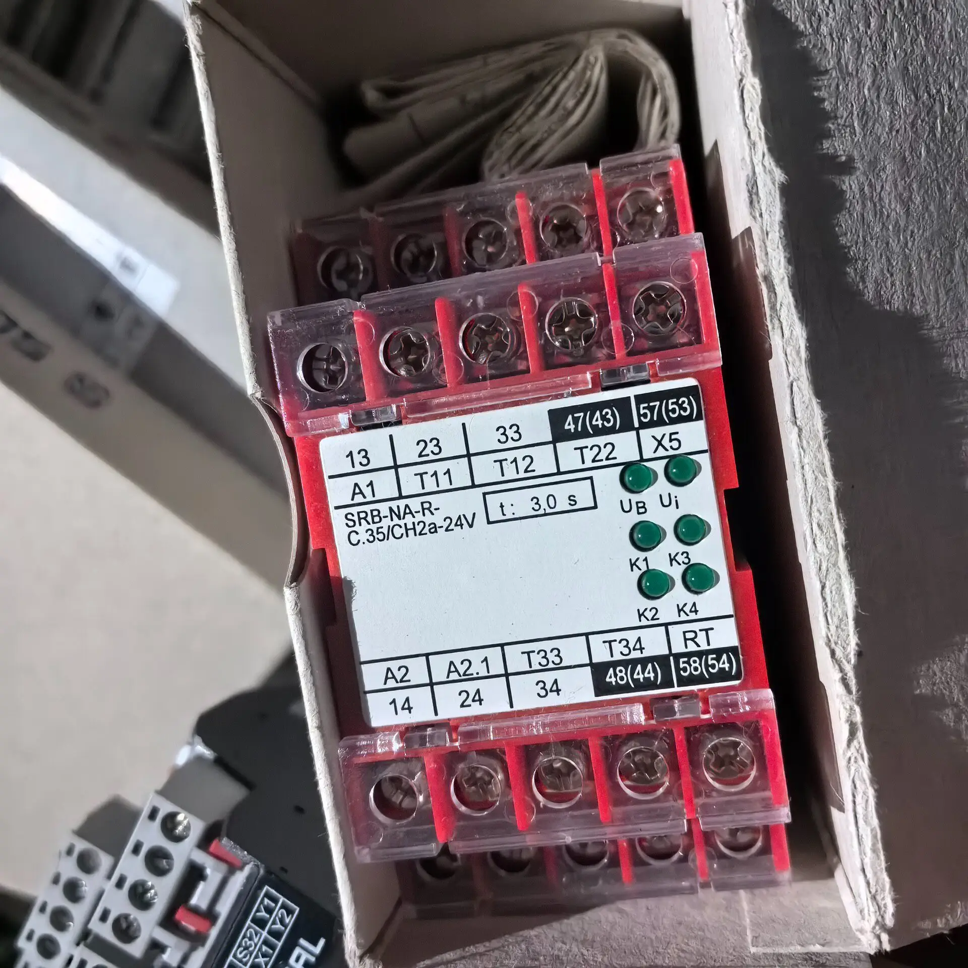 Schmerseyr SRB-NA-R-C.35/CH2a-24V Safety Relay