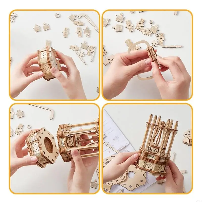 77HD drewniane DIY rzemiosło samolot montaż samolotów Model zabawki drewniane puzzle zestaw konstrukcyjny dla dzieci szkolne