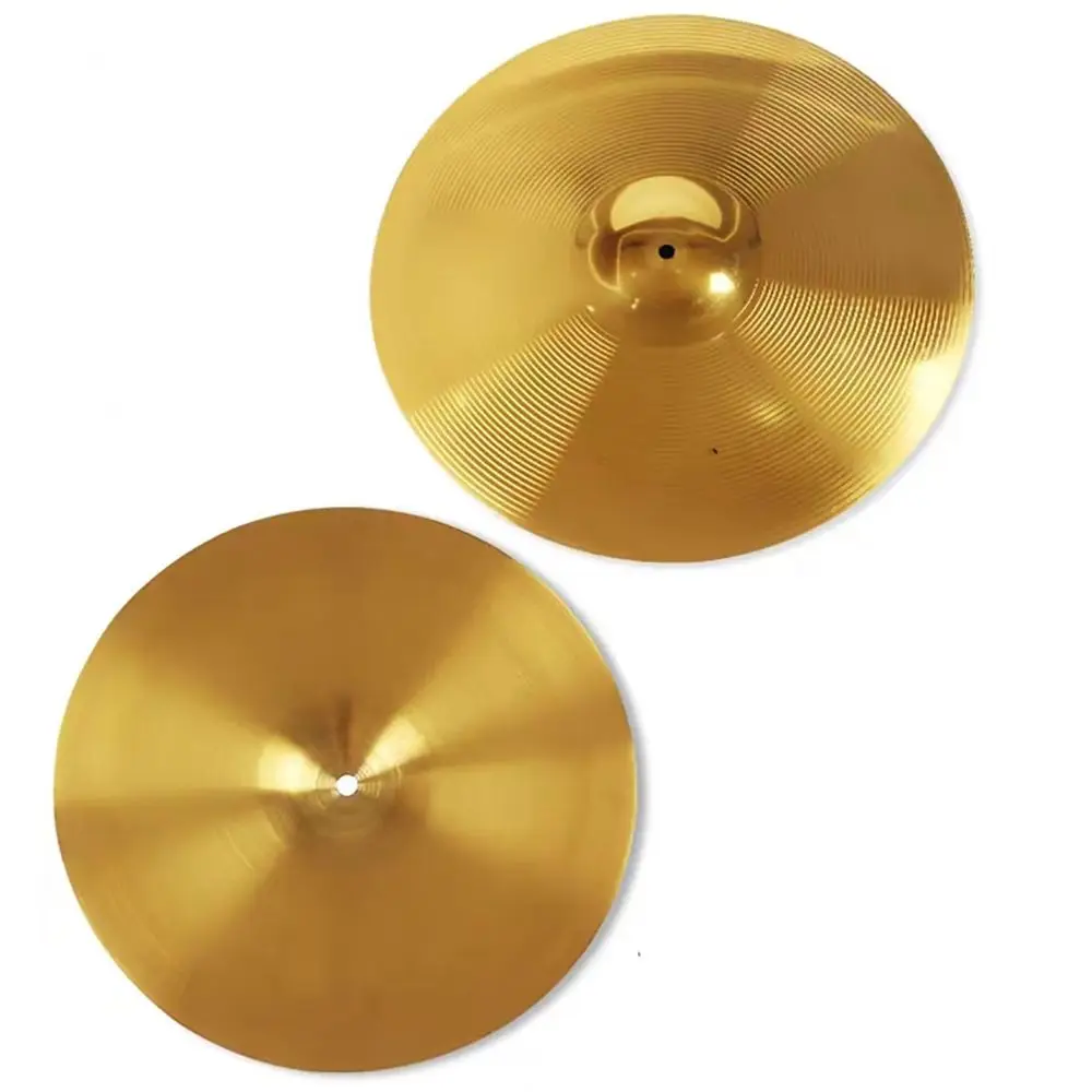 Percussion Accessories Drum Cymbals 6/8/10/12inch Drum Parts Jazz Drum Cymbal Brass Drum Set Cymbal