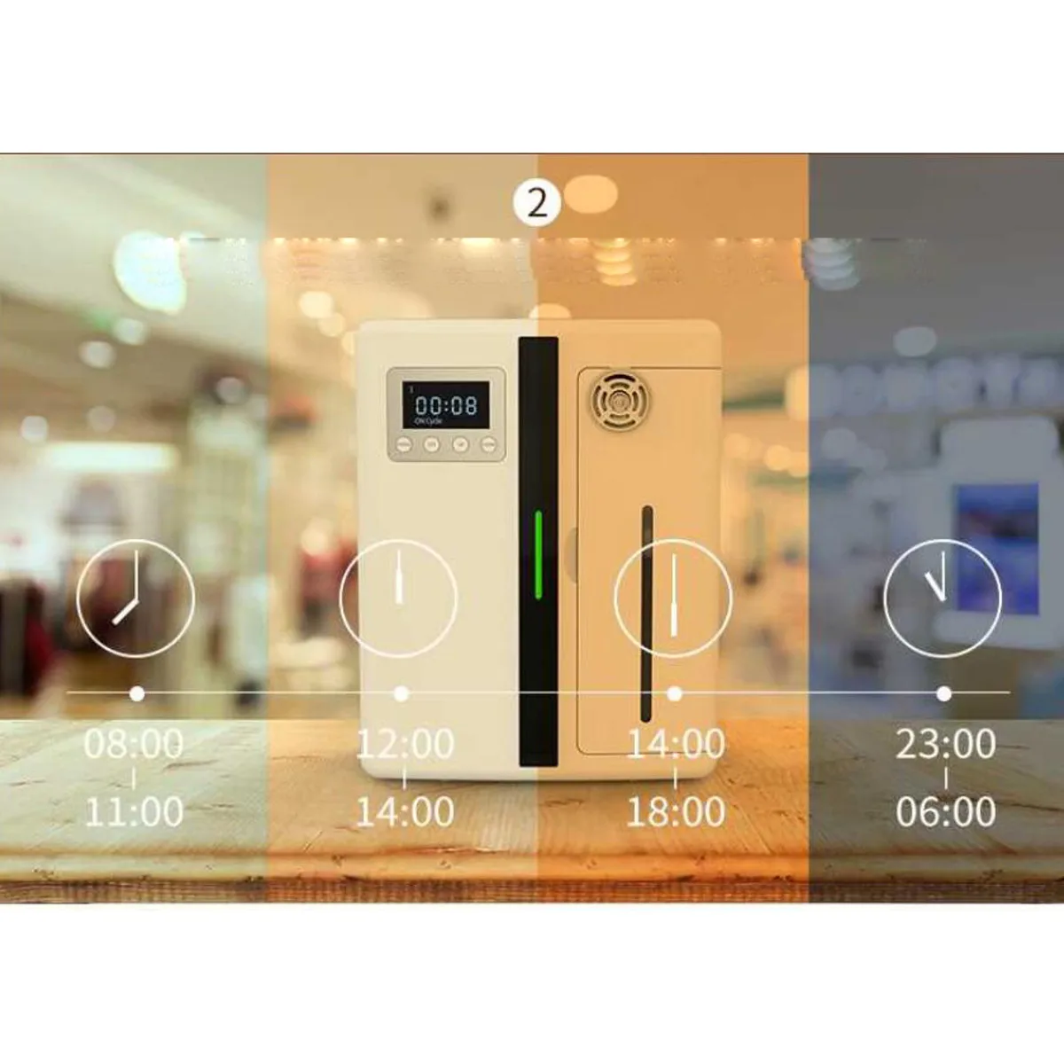 300 m3 Bluetooth Aroma Fragrance Machine 160ml Timer funzione Scent Unit diffusore di aromi di olio essenziale Home Hotel Office