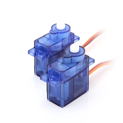 Fitec FS90R Mini Robot Servo Super Micro Rotation continue plastique ABS/PE avec télécommande modèles RC paquet inclus