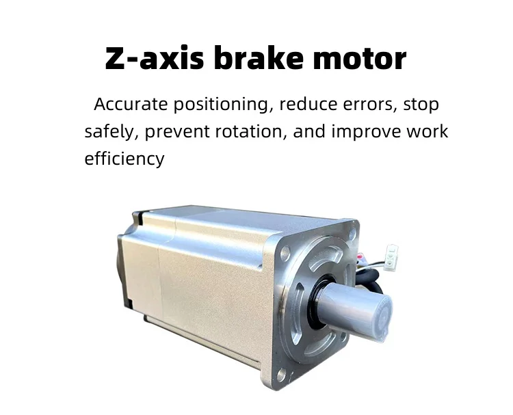 آلة الحفر والطحن باستخدام الحاسب الآلي آلة الحفر والطحن متعددة الوظائف Z-محور محرك التردد المتغير مع الفرامل