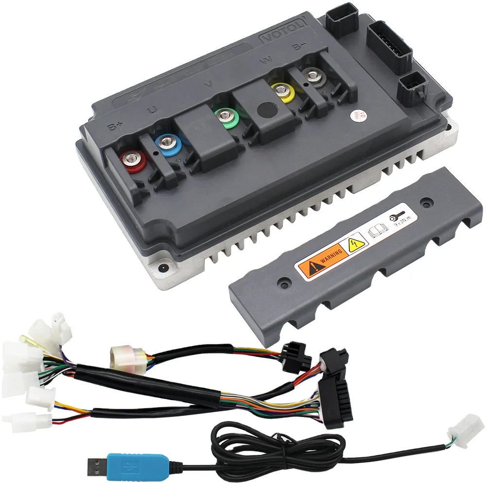 EM100SP 72350 120A 2KW3kw Brushless DC Controller QS Motor Electric Motorcycle Mobility Scooter Intelligent Programmable