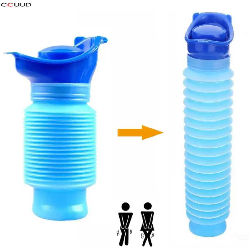 Women's Urinal Retractable Outdoor Standing Emergency Squat Free Travel Men's and Children Car Urinal Men Women Urine Collector