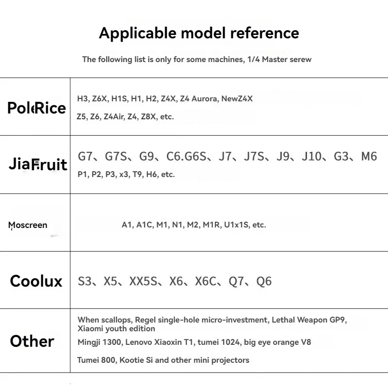 220v Electric Projector Desktop Stand Home Bedside Magic Screen Placement Table Perforation-free Micro Projector Universal Stand
