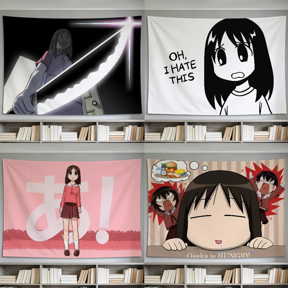 Anime Japan A-Azumanga Daioh Osaka Ayum Flag For Room Dorm Party Hogar Bedside Living Room Wall Hanging Garden Decor Banner Gift