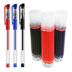 5/23 pz/set Penna A Inchiostro Gel Punta Fine Penne Gel Ricarica Penna A Sfera 0.5mm per la Scuola di Ufficio Giapponese Carino Kawaii Fornitura di Cancelleria