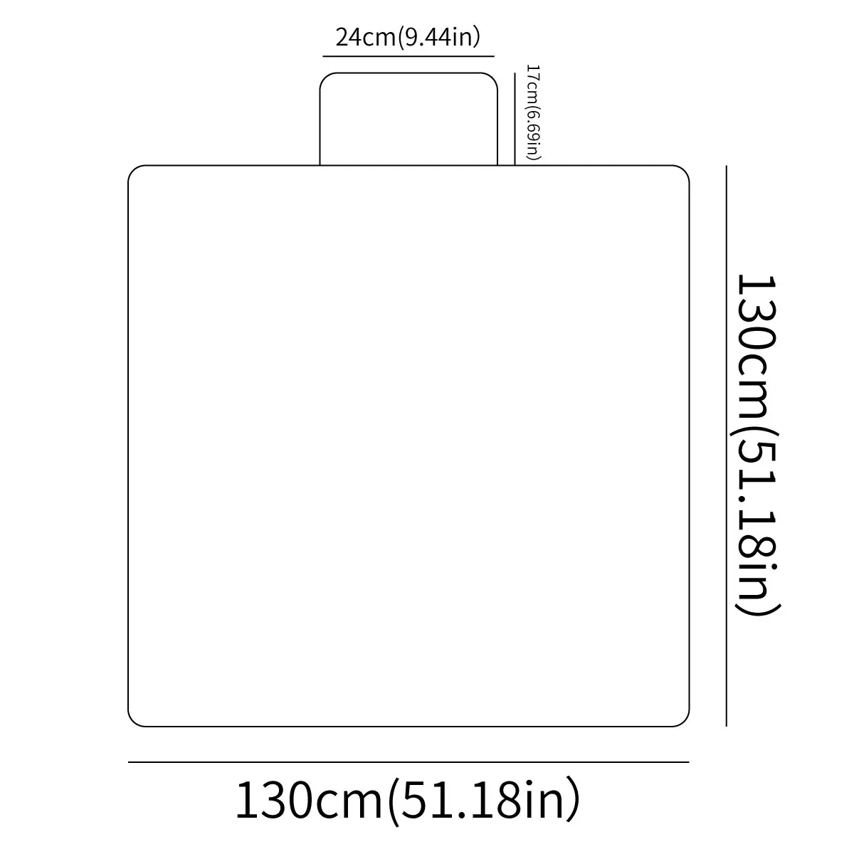 Elinfant ﻿Large Outdoor Camping Mat Waterproof Beach Mat Folding Portable Lightweight Picnic Mat