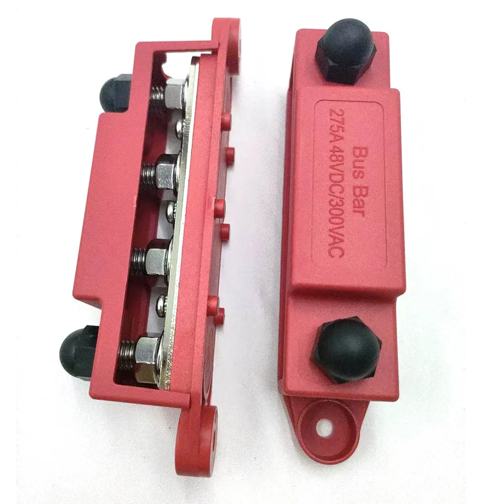 Yacht Car Bb275-T4M10275A Busbar Harness Shunt Rv Busbar 250A High Current Circuit Modification Wiring Harness 4+6 Busbar