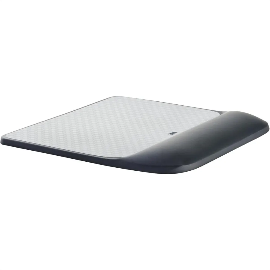 

Precise Mouse Pad with Gel Wrist Rest Soothing Gel Techlogy and Satin Smooth Cover for All Day Comfort Optical Mouse Performa