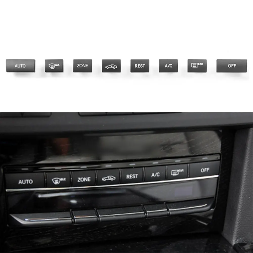 تعديل لوحة القيادة 10*10*1 سنتيمتر زر التحكم المركزي سيارة تكييف الهواء زر محرك لوحة القيادة الملحقات #6