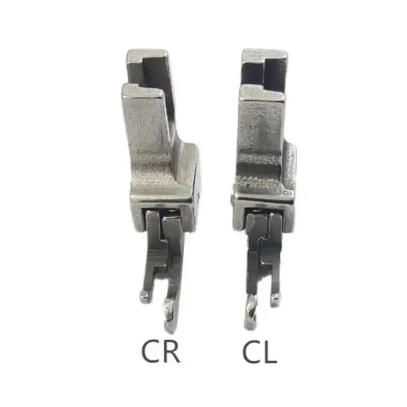AS94-2Pcs Narrow Guide Presser Foot Industrial Lockstitch Sewing Machine Feet Zipper Universal Presser Feet Durable ,CR1/16NS(0.