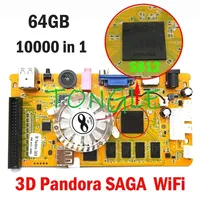3D Pandora Saga Wifi 64G Arcade 10000 IN 1, Family Version / Arcade Game Box Board with S812 CPU